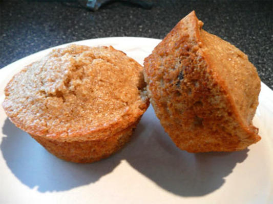 gezonde oranje marmelademuffins