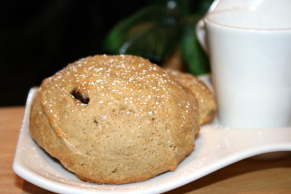 bakkerij stijl pompoen chocoladeschilferkoekjes