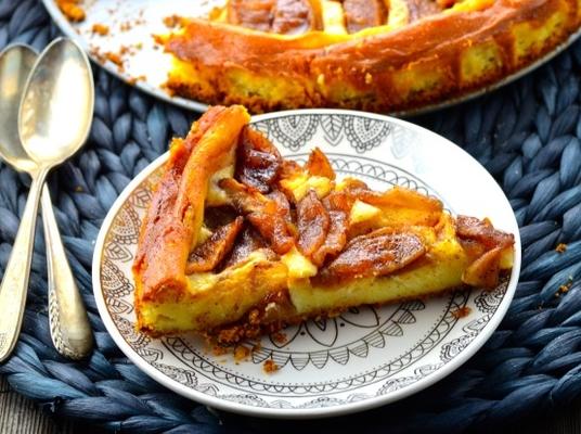 karamel swirl appeltaart cheesecake (crock-pot)