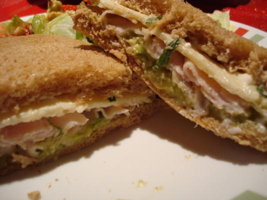 zuidwestelijke hartige sandwich
