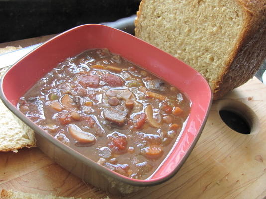 champignon linzensoep (crock pot)