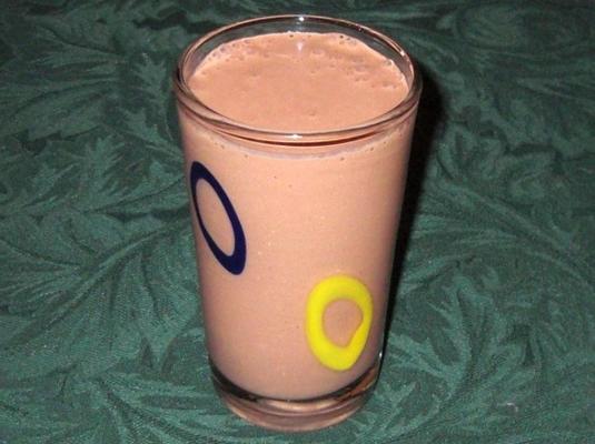 chewy chocolate soy smoothie