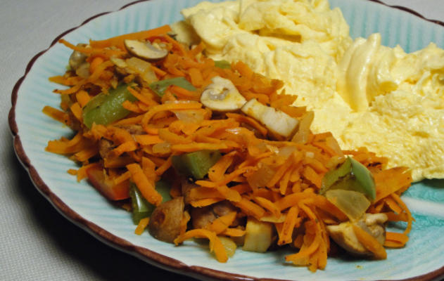 hash browns replacement - vegetables
