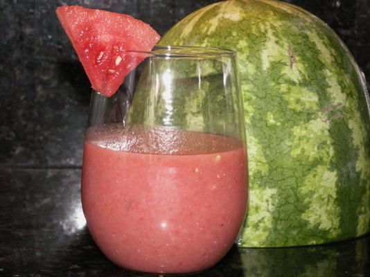 tropische watermeloen smoothie