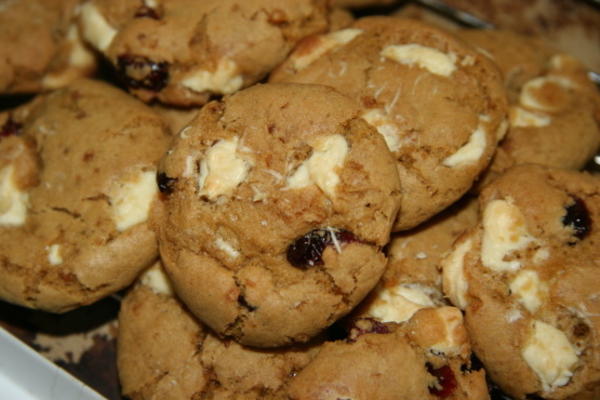 witte chocolade cranberry chunkies