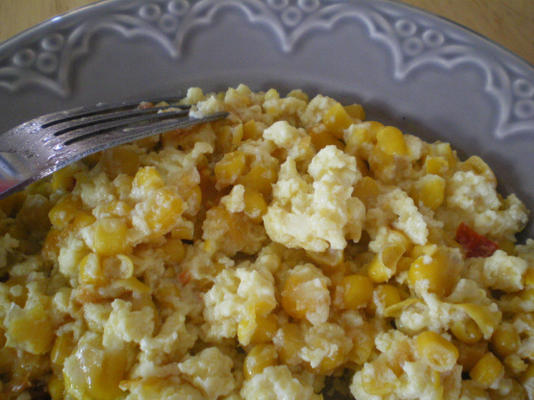 smakelijke pudding (mais)