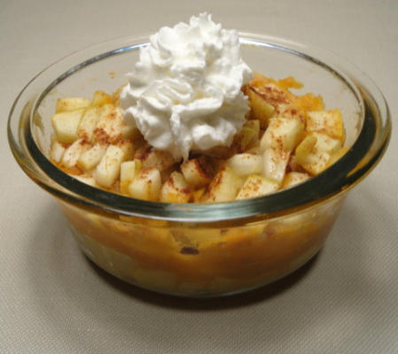 appel pompoen dessert