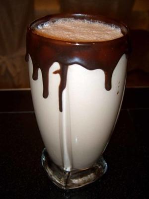 Bailey's chocolade milkshake