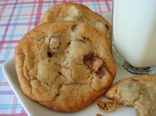 reese's eersteklas pindakaas en chocolade koekjes