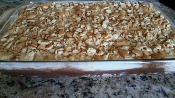 ijstaart met vanillewafeltjes