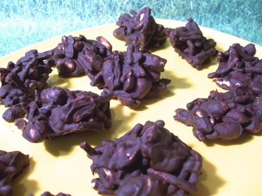butterscotch of chocolate clusters