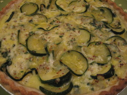 Italiaanse courgette taart