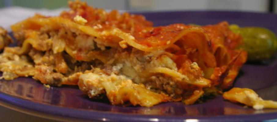 rundvlees taco lasagne