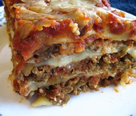 lasagne op de ierse manier