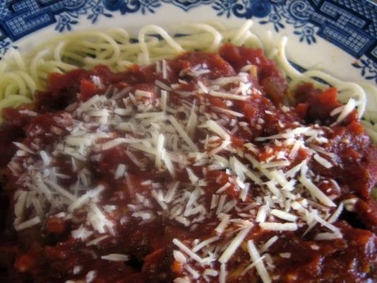 de moordende spaghettisaus van jolean