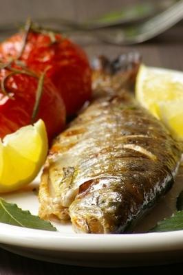 Duitse gegrilde forel