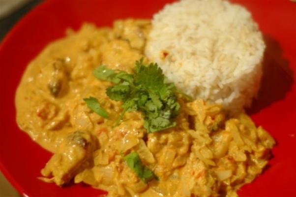 restaurantstijl kip tikka masala