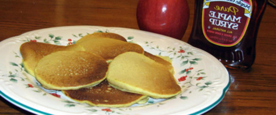 pompoen zure room pannenkoeken