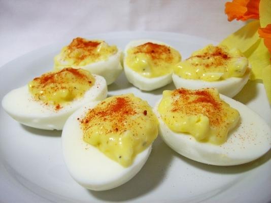 mijn moeders deviled eggs