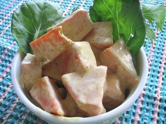 palmboom papaja salade