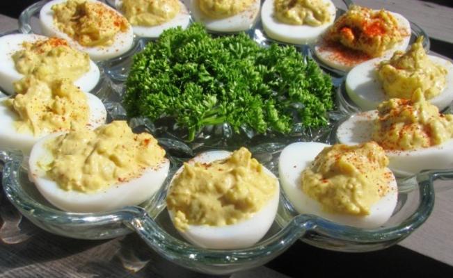 deviled eggs van marlboro country cookbook