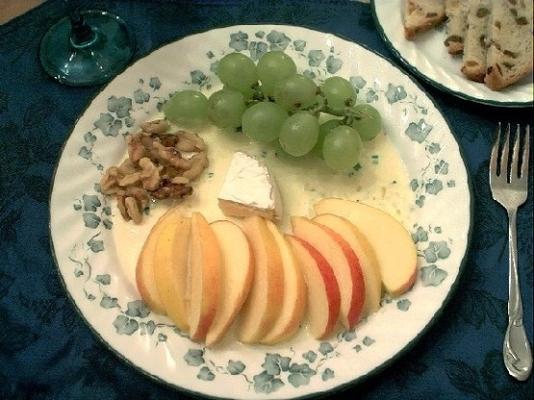 camembertfondue met truffelessence