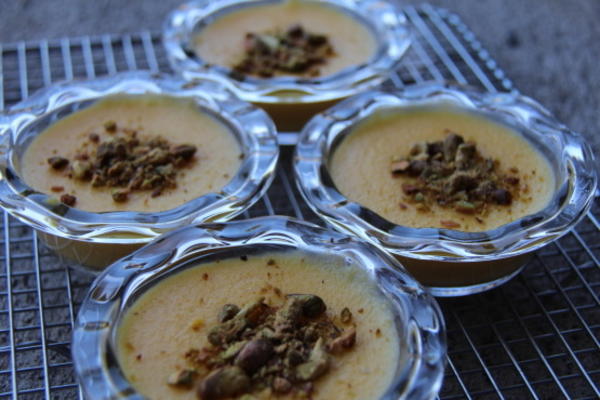 Perzische abrikozenpudding