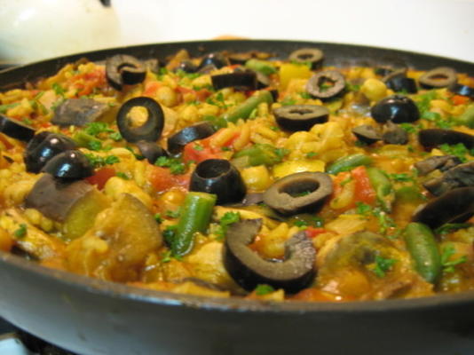 isaiah's vegetarische paella [!koosjer
