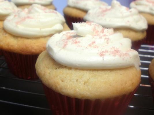 gemiddelde vanille karnemelk van de chef-kok cupcakes