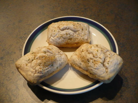 glutenvrije gistvrije knoflook focaccia broodjes
