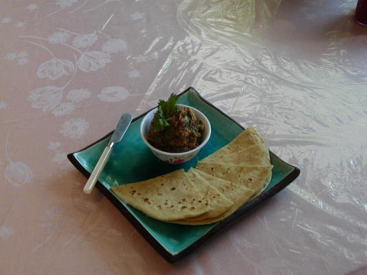 baigan bhartha (aubergine / aubergine)