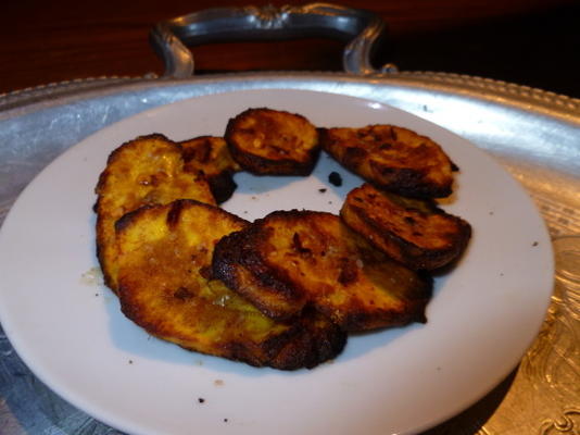 gebakken rijpe plantains