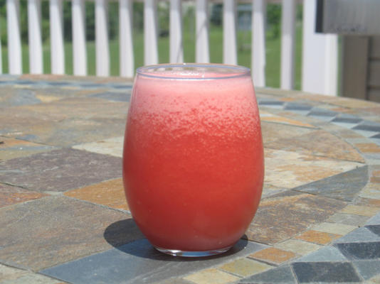 roze watermeloen slushy