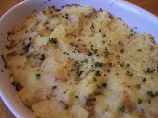 Noorse aardappel paddestoel bakken