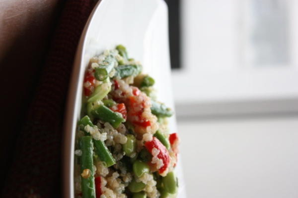 drie bonen salade met quinoa