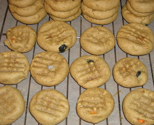 coach's favortie pindakaas mandm cookies