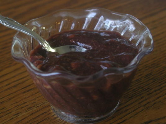 pinda chocoladepudding