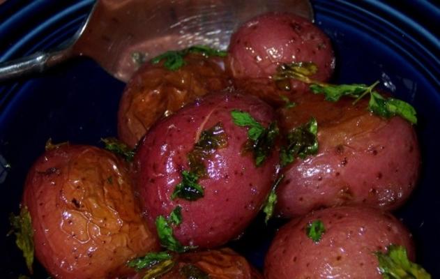 bruin (franconia) aardappelen