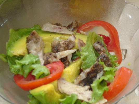 proef de eilanden jerk chicken salad