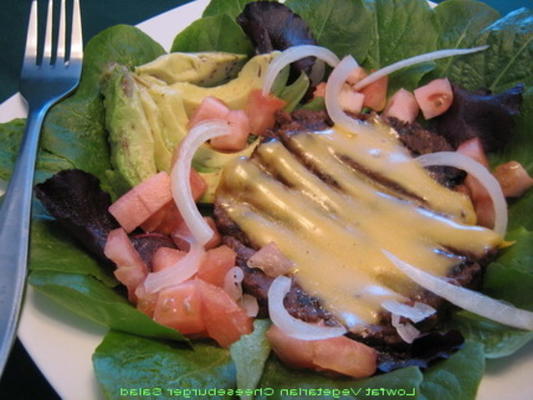 vetarme vegetarische cheeseburger salade