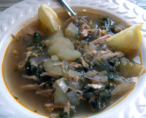 sopa verde