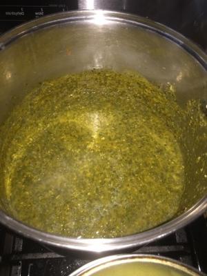 callaloo (echte trini-stijl) ... caribbean