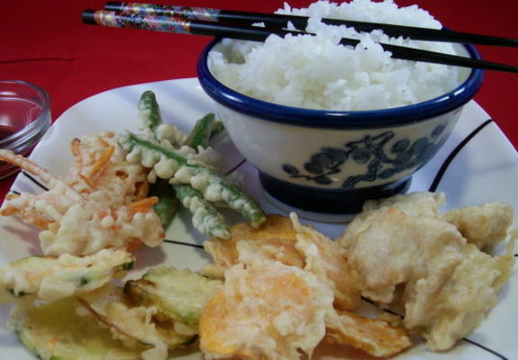 favoriete tempura-beslag