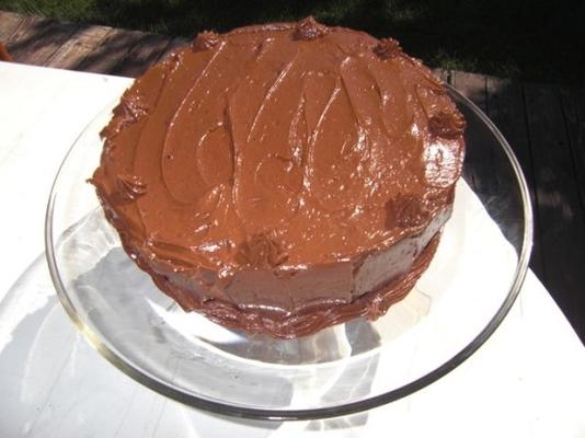 Franse chocolade botercreme cake