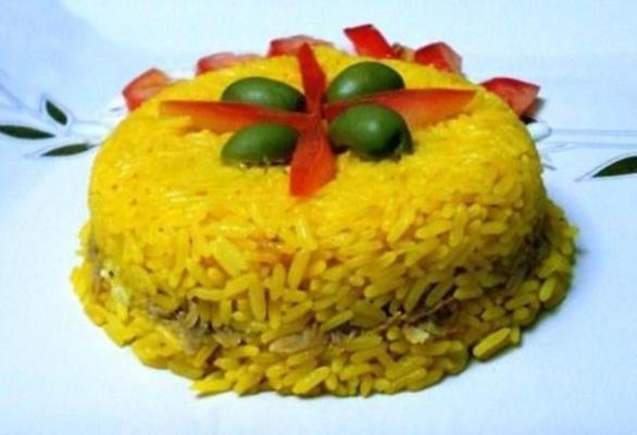 arroz imperial con pollo - keizerlijke rijst met kip
