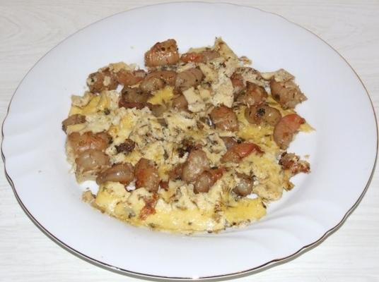 garnalen frittata