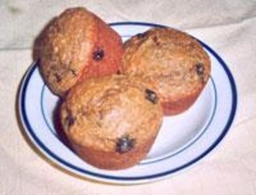 bosbessen muffins (of rozijnen)