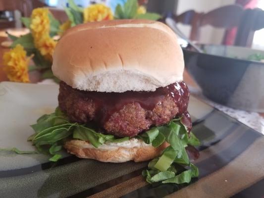 Thaise chili beef burger