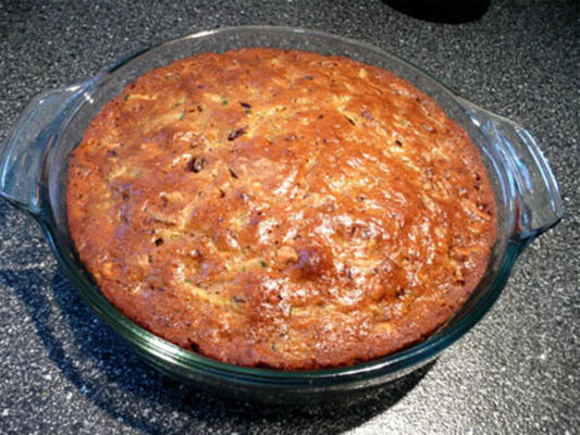 ei gratis gekruide courgette cake