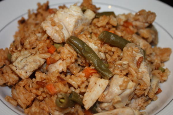 arroz con pollo - delicioso-stijl